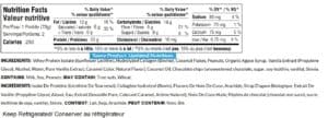 Nutrition facts