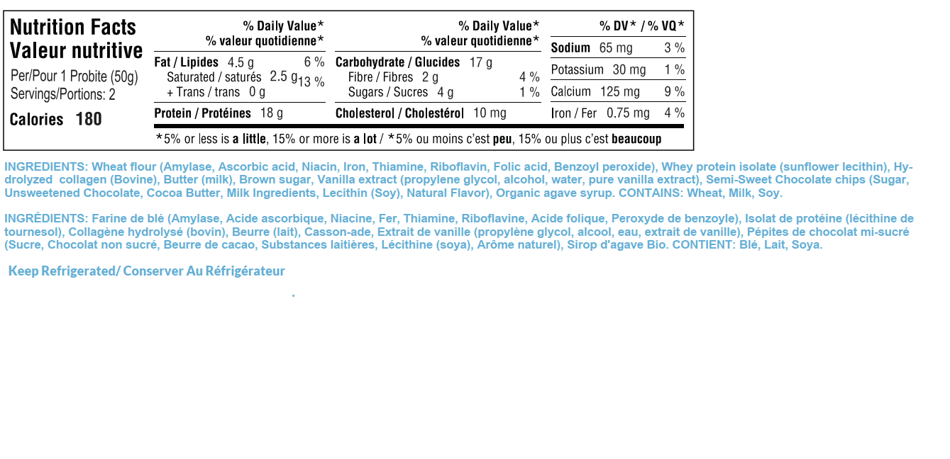 Nutrition facts