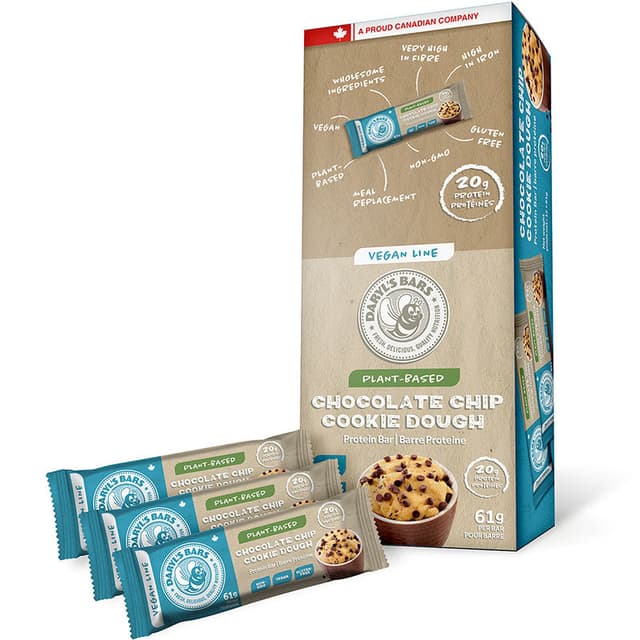 Daryl's Bars Vegan Line Protein Bars
