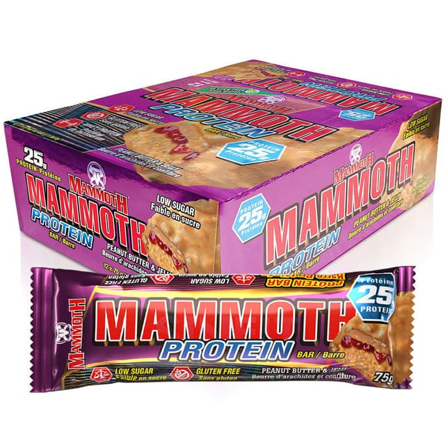 Mammoth Protein Bar 12 X 75 Gram Box
