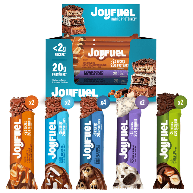 Pack découverte Barres protéinées (x12)