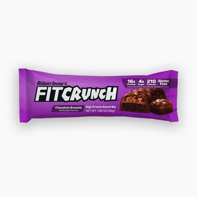 FITCRUNCH Snack Size Chocolate Brownie