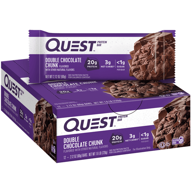 Double Chocolate Chunk Protein Bars