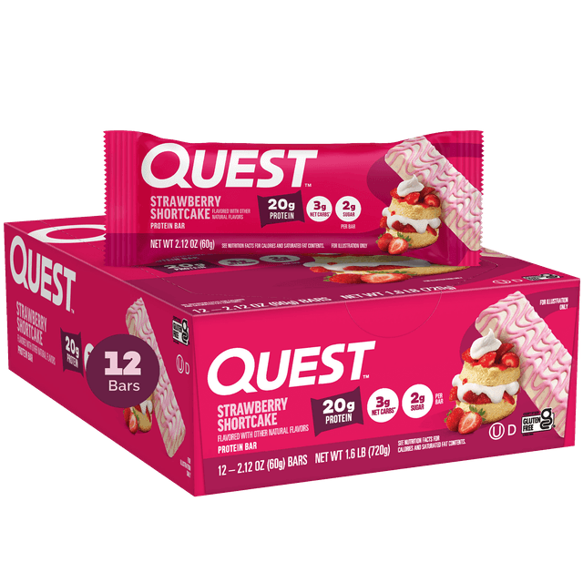 Strawberry Shortcake Protein Bar