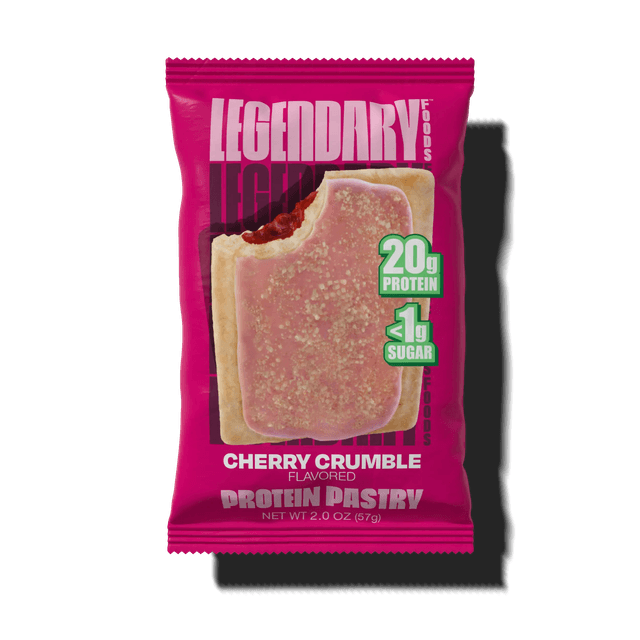 Cherry Crumble Protein Pastry